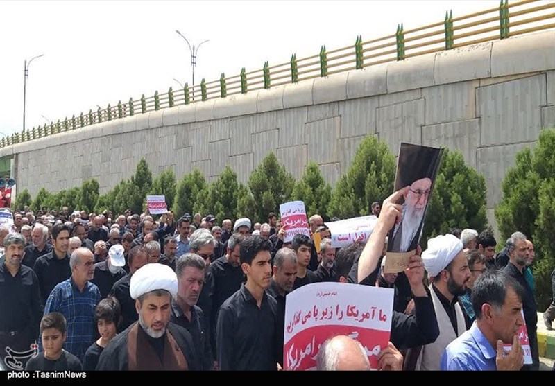 راهپیمایی مردم کاشان در محکومیت اهانت به قرآن کریم + تصاویر