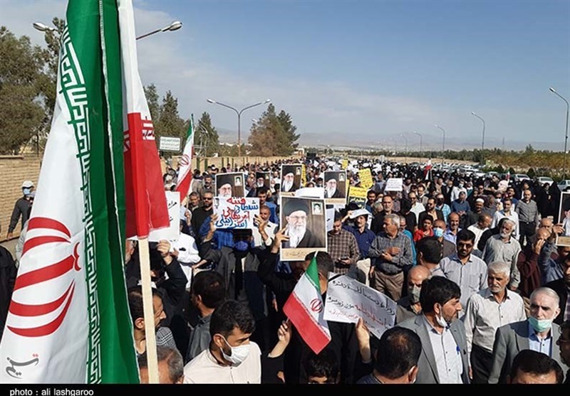 راهپیمایی و تجمع مردم استان سمنان در محکومیت اهانت به قرآن + تصویر