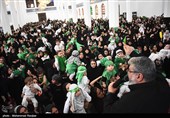 مراسم شیرخوارگان حسینی در رشت