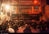 عزاداری شب پنجم محرم در کرمانشاه