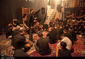 عزاداری شب پنجم محرم در کرمانشاه