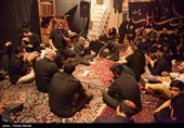 عزاداری شب پنجم محرم در کرمانشاه