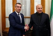 دیدار رئیس پارلمان صربستان با قالیباف