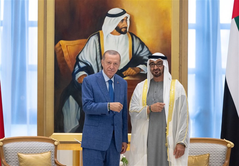 دعوت اردوغان از آل نهیان برای سفر به ترکیه