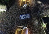 تظاهرات بی‌سابقه مخالفان طرح جنجالی نتانیاهو / معترضان مقابل ساختمان کنست رسیدند