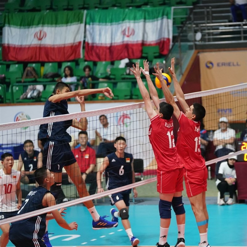 China VS Japan : The 1st Asian Men's U16 Volleyball Championship 