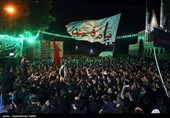 مراسم عزاداری شب ششم محرم در مریانج - همدان