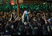 مراسم عزاداری شب ششم محرم در مریانج - همدان