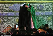 مراسم عزاداری شب ششم محرم در مریانج - همدان