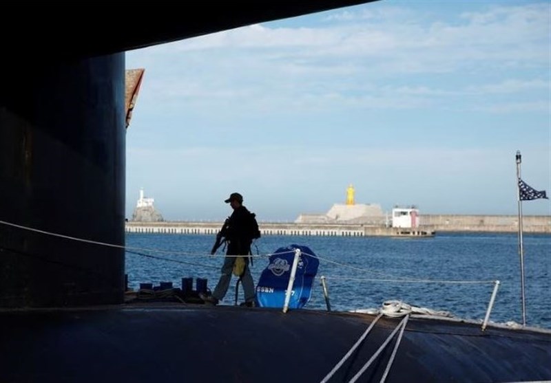 دومین زیردریایی هسته‌ای آمریکا وارد کره جنوبی شد