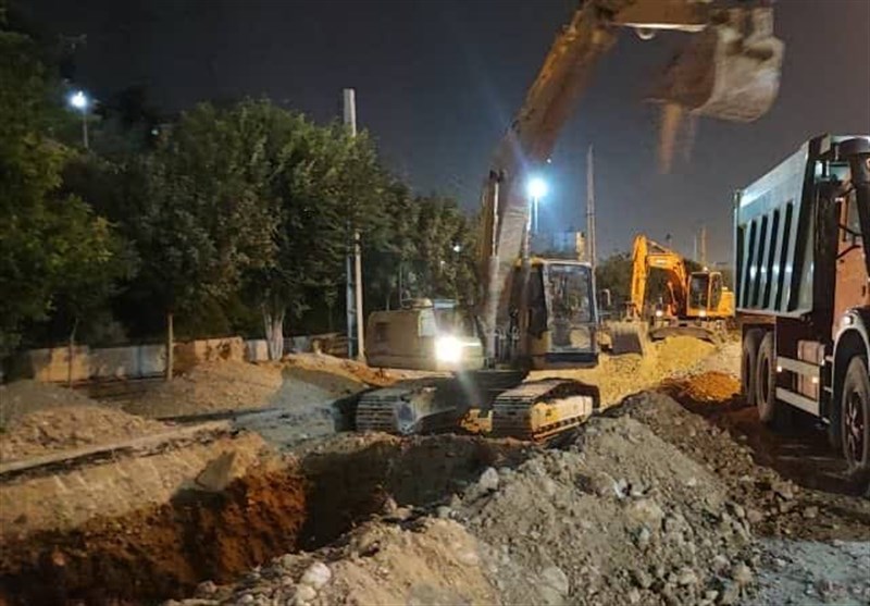 تدبیر شهرداری شیراز برای جلوگیری از تکرار سیل؛ لوله‌گذاری محور دروازه قرآن