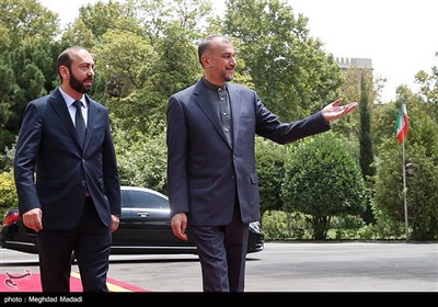 دیدار وزرای خارجه ایران و ارمنستان