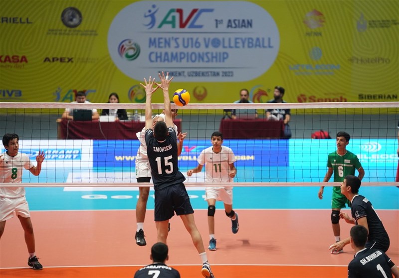 Iran Victorious over Uzbekistan at Asian U-16 Volleyball Championship