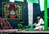 اجرای تعزیه دو طفلان مسلم در تکیه شوفرها