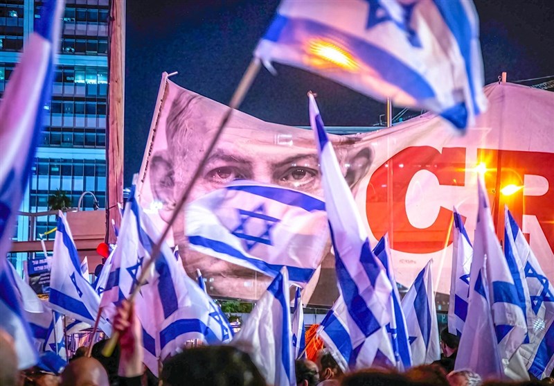 تظاهرات در حیفا علیه نتانیاهو