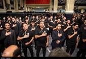 اولین شب مراسم عزاداری اباعبدالله (ع) در حسینیه امام خمینی(ره)