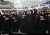 آئین وداع با شهیدان مدافعان امنیت در اهواز