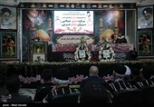 آئین وداع با شهیدان مدافعان امنیت در اهواز