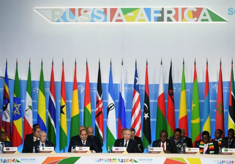 دیدارهای دوجانبه پوتین با رهبران آفریقایی/ تاکید بر جهان چند قطبی و توسعه روابط روسیه و آفریقا