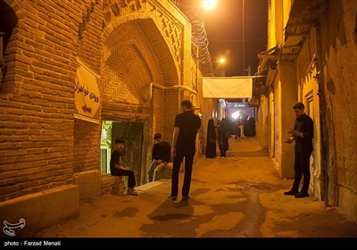 عزاداری شب هشتم محرم در کرمانشاه