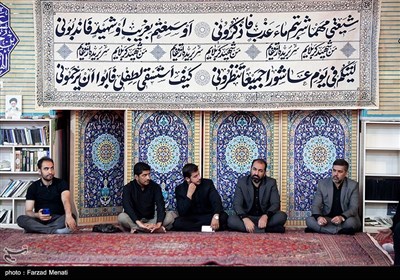 عزاداری شب هشتم محرم در کرمانشاه