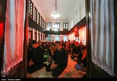 مراسم عزاداری اباعبدالله (ع) درخانه بنکدار اصفهان