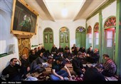 مراسم عزاداری اباعبدالله (ع) درخانه بنکدار اصفهان