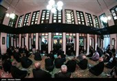 مراسم عزاداری اباعبدالله (ع) درخانه بنکدار اصفهان