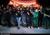 مراسم عزاداری شب هشتم محرم در نورآباد لرستان