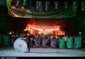 مراسم عزاداری شب هشتم محرم در نورآباد لرستان