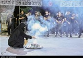مراسم عزاداری شب هشتم محرم در نورآباد لرستان