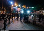 مراسم عزاداری شب هشتم محرم در لرستان