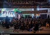 مراسم عزاداری شب هشتم محرم در لرستان