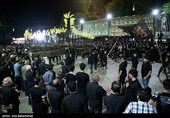مراسم عزاداری شب هشتم محرم در لرستان