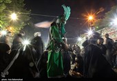 مراسم عزاداری شب هشتم محرم در نورآباد لرستان