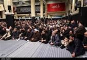 مراسم عزاداری شب تاسوعای حسینی (ع) در حسینیه امام خمینی (ره)