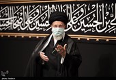 مراسم عزاداری شب تاسوعای حسینی (ع) در حسینیه امام خمینی (ره)