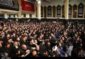 مراسم عزاداری شب تاسوعای حسینی (ع) در حسینیه امام خمینی (ره)
