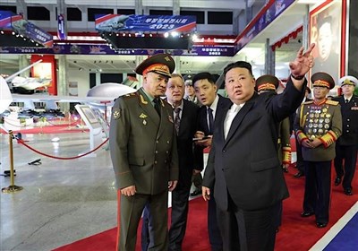  دیدار وزیر دفاع روسیه با رئیس کره شمالی در پیونگ یانگ 