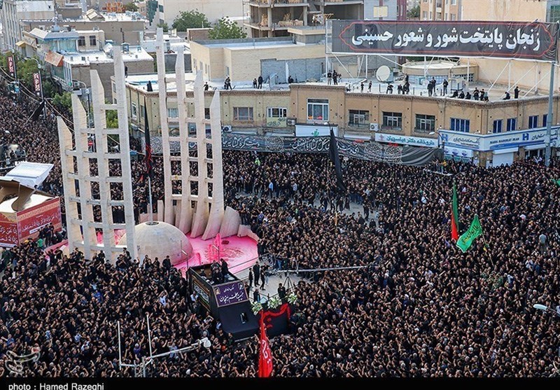 Massive Mourning Crowds Mark Tasua in Iran