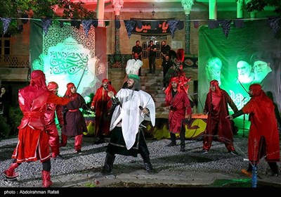 مراسم تعزیه خوانی شب تاسوعای حسینی در همدان