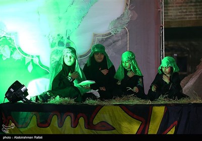 مراسم تعزیه خوانی شب تاسوعای حسینی در همدان