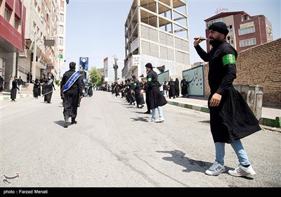 مراسم عزاداری روز تاسوعای حسینی در کرمانشاه