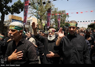 مراسم عزاداری روز تاسوعای حسینی در قزوین