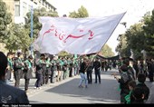 عزاداری مردم ارومیه در تاسوعای حسینی + فیلم و تصاویر