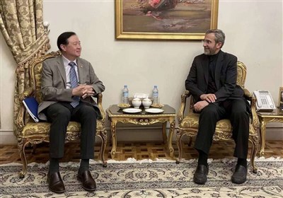  دیدار سفیر چین با علی باقری 