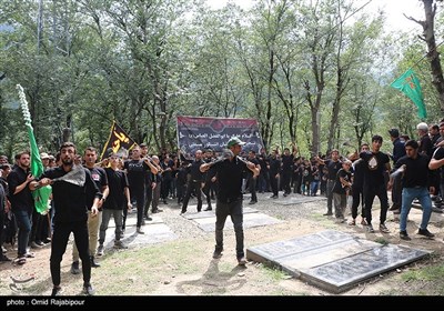 مراسم عزاداری روز تاسوعای حسینی در اشکور گیلان