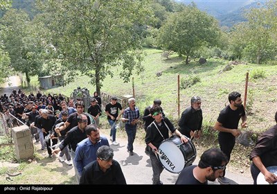 مراسم عزاداری روز تاسوعای حسینی در اشکور گیلان