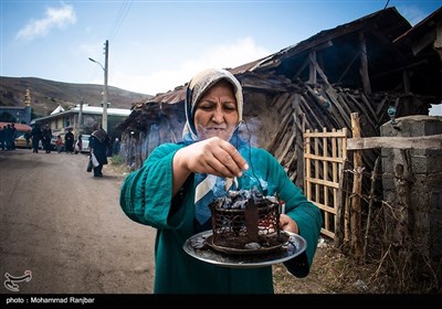 عزاداری روز تاسوعا در روستای شاه شهیدان رودبار