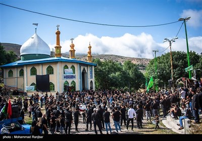 عزاداری روز تاسوعا در روستای شاه شهیدان رودبار